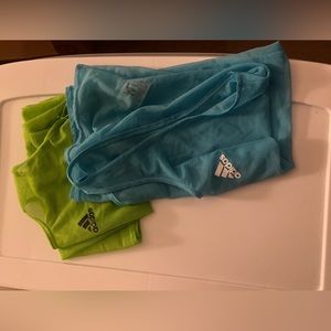 Adidas practice penny for athletes blue and green